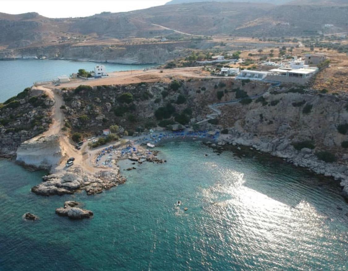 Grande Blue Suites With Private Bay Архангелос Екстериор снимка